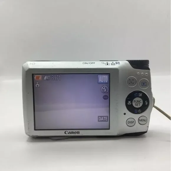 Canon Silver and Grey Cameras-and-accessories